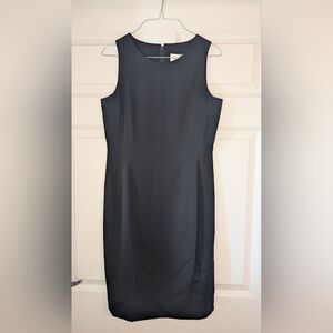 Saks Fifth Avenue Black Midi Dress